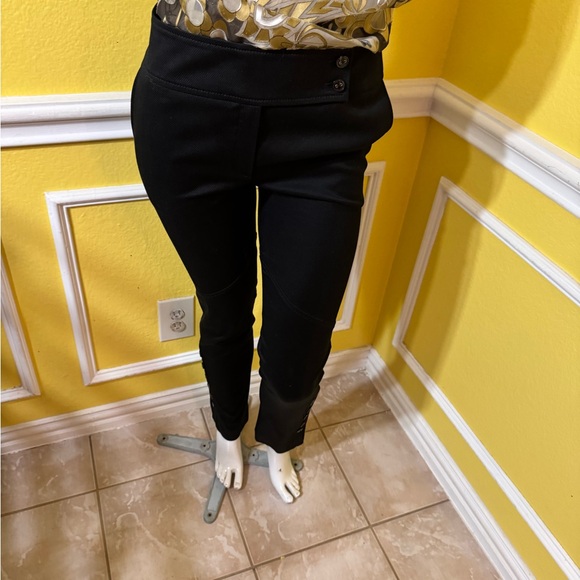 Escada Black Skinny Women's Pants - Picture 6 of 11